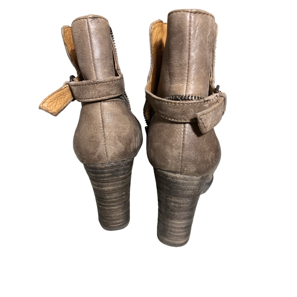Born Ankle Booties sz 9.5 Leather GUC - Picture 2 of 9